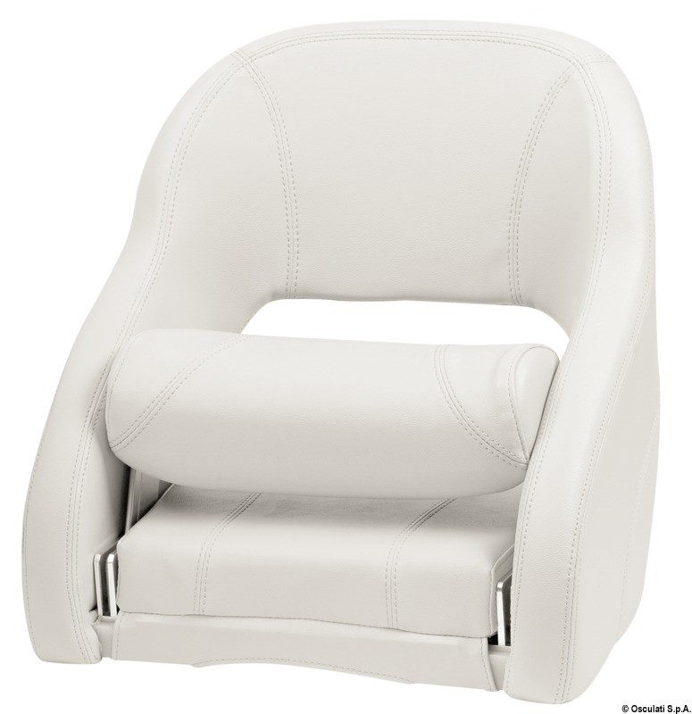 Купить Анатомическое сиденье с набивкой Flip UP H52R под обивку 570 х 530 x 500 мм, Osculati 48.410.17 7ft.ru в интернет магазине Семь Футов