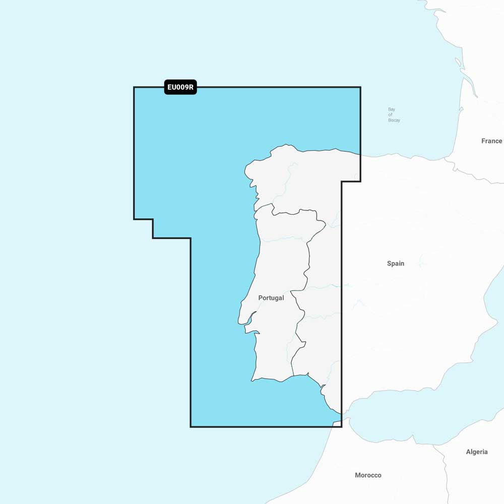 Garmin 010-C1236-00 Северо-Западная Португалия+Испания Navionics Vision+™ Морские карты Голубой