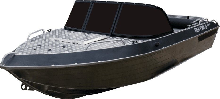 Купить Моторная лодка, Тактика 490, хаки с Suzuki DF50ATL KITTK94 7ft.ru в интернет магазине Семь Футов