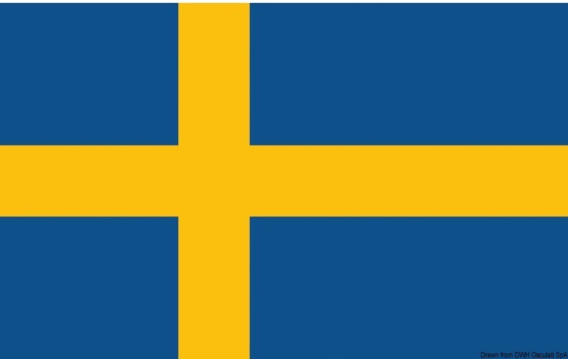 Купить Флаг Швеции гостевой 70 х 100 см, Osculati 35.429.05 7ft.ru в интернет магазине Семь Футов