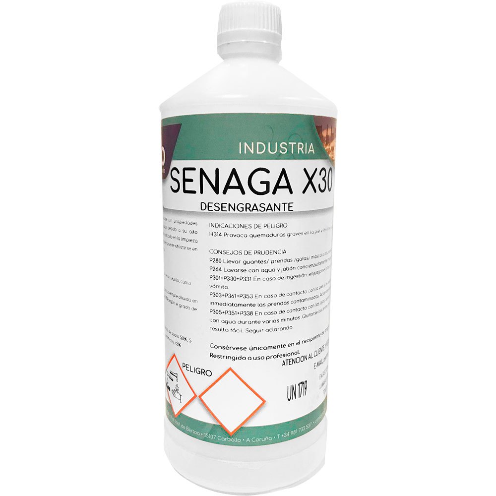 Senaga 3074 X30 1L Обезжириватель Бесцветный White One Size 