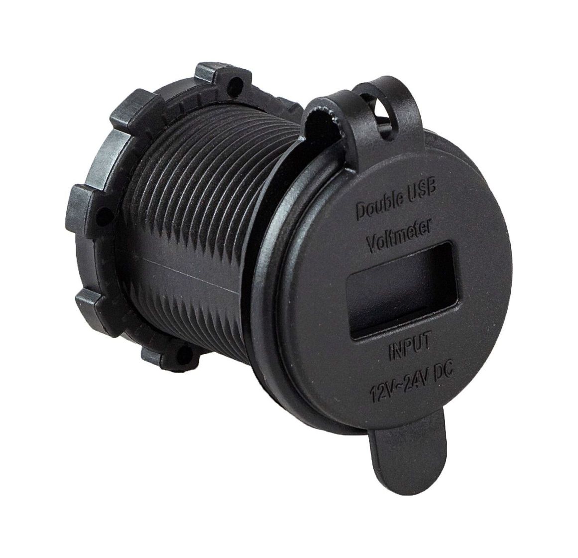 Купить Разъем USB 5В 4.2А и вольтметр цифровой 5-30 В AES.Co 4620136056236 7ft.ru в интернет магазине Семь Футов