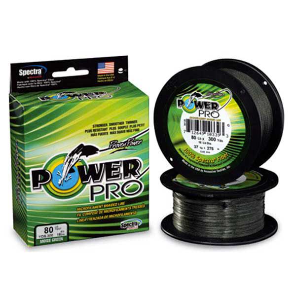 Power pro PPBI45541MG Spectra 455 M линия Черный  Green 0.410 mm 