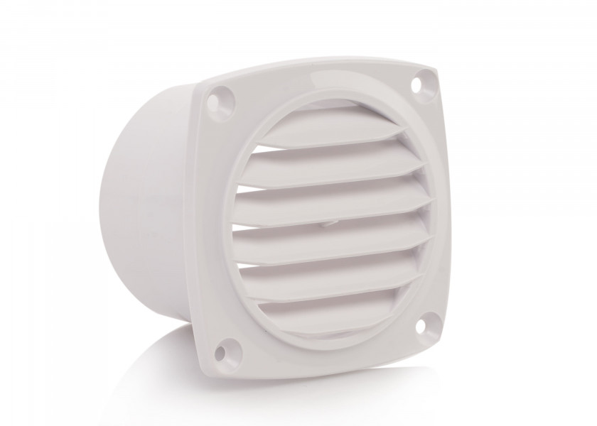 Купить Ventilation Grid with Adapter / white 26230-bvs 7ft.ru в интернет магазине Семь Футов