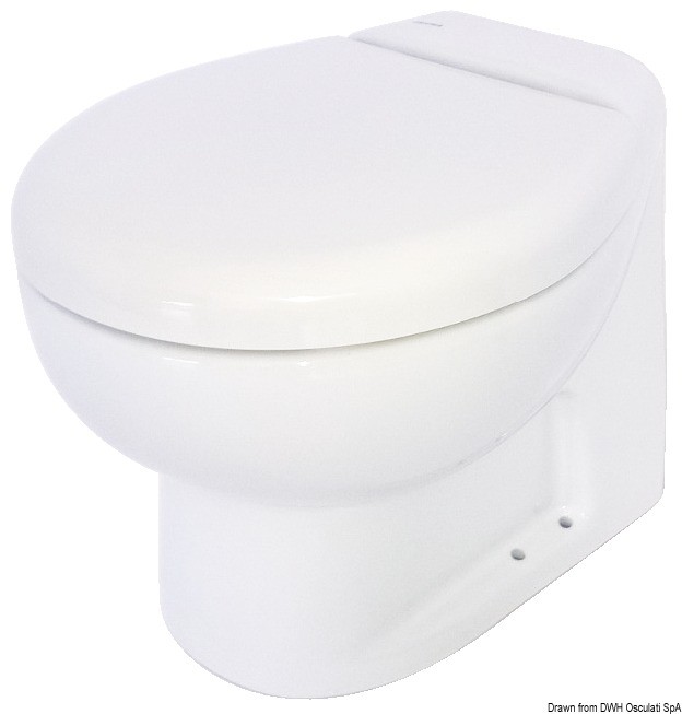 Купить Электрический туалет Tecma Elegance Short (1-е поколение) 370 x 430 x 360 мм 24 В, Osculati 50.226.23 7ft.ru в интернет магазине Семь Футов
