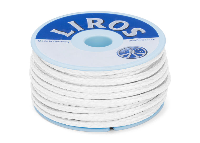 Купить LIROS D-PRO Dyneema Hollow Braid / white 34190-bvs 7ft.ru в интернет магазине Семь Футов