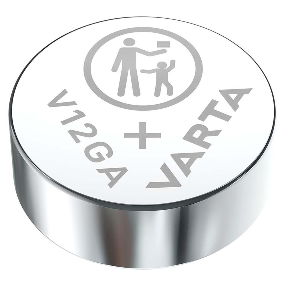 Varta 04278101401 1 V 12 GA Кнопка Батарея Серебристый Silver