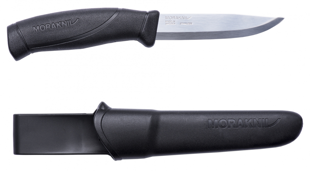 Купить Нож Morakniv Companion Black 12092_ Mora of Sweden (Ножи) 7ft.ru в интернет магазине Семь Футов
