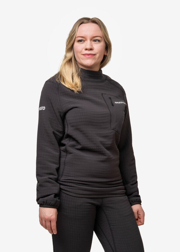 Купить MUSTO Women's Storm Fleece Midlayer Hoodie BR3 / carbon 482477-bvs 7ft.ru в интернет магазине Семь Футов