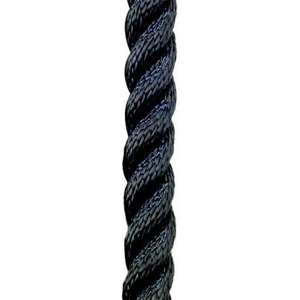 Poly ropes POL1210044006 250 m Улучшенная веревка из полиэстера Черный Black 6 mm 