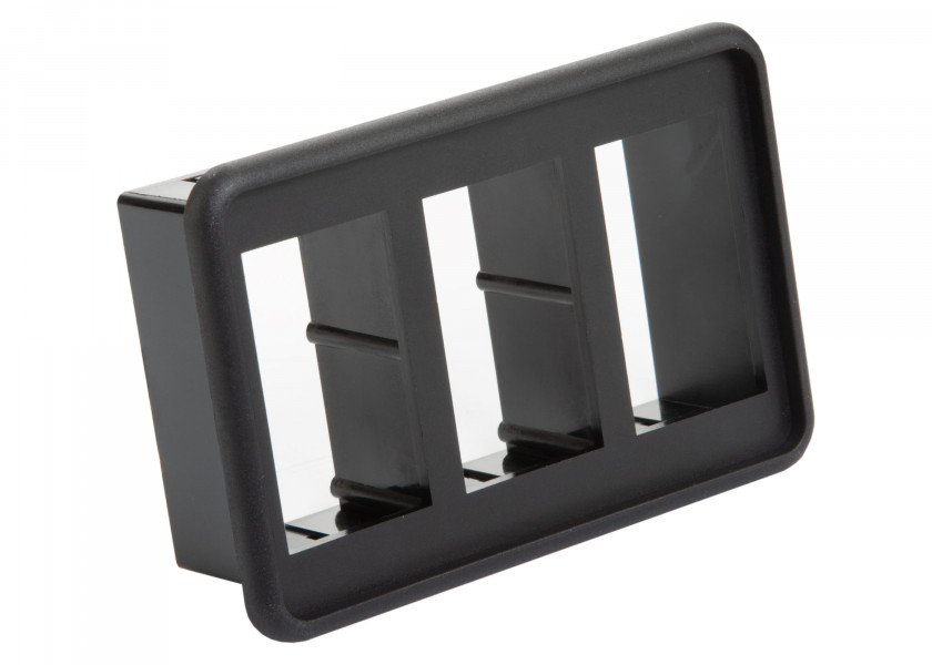 Купить CARLINGTECH VM3-01 CARLING SWITCH - Монтажная рама / 3 шт. 10628-bvs 7ft.ru в интернет магазине Семь Футов