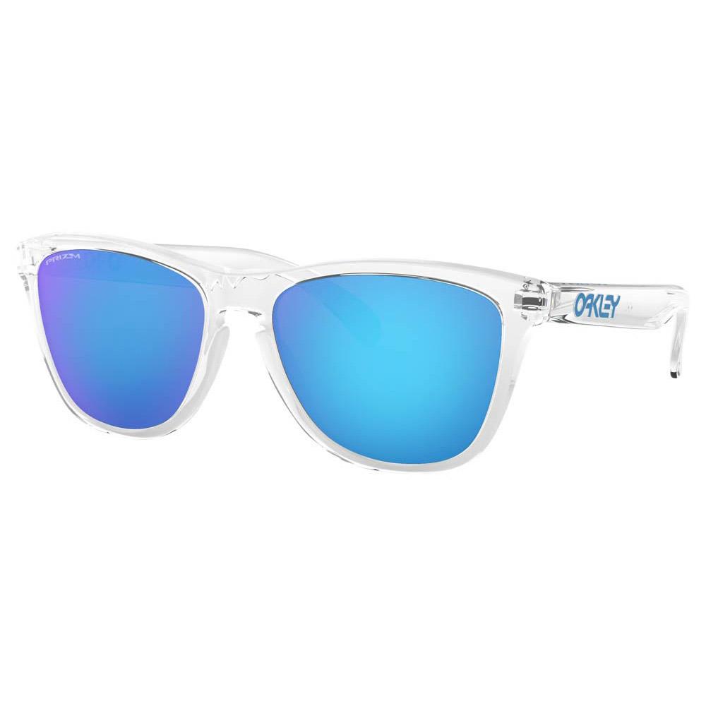 Oakley OO9013-D055 Frogskins Prizm Солнцезащитные Очки Crystal Clear Prizm Sapphire/CAT 3
