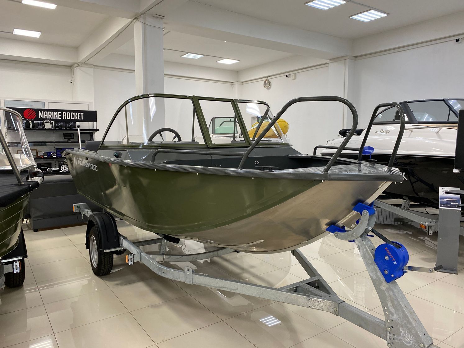 Купить Моторная лодка, Неман 500 DC NEW с Suzuki DF50ATL KITNEM18 7ft.ru в интернет магазине Семь Футов