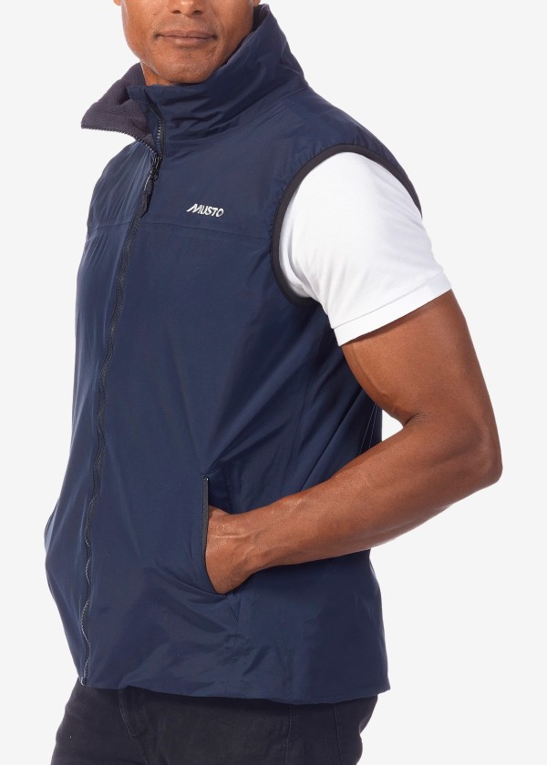 Купить MUSTO 82283_597-S SNUG VEST 2.0 Мужской / темно-синий / Размер одежды: S 7ft.ru в интернет магазине Семь Футов