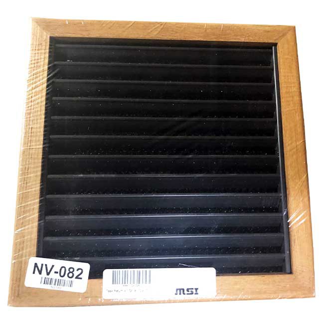 Vitrifrigo NV-082 Рамка плитки+Фильтр 254x254 mm Решетка воздухозаборника Золотистый Black