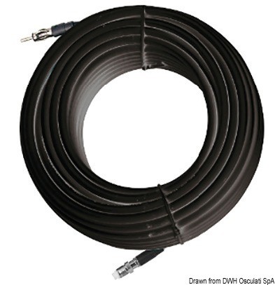 Купить RG62 cable for Glomeasy Line AM/FM antennas 6 m, 29.799.06 7ft.ru в интернет магазине Семь Футов