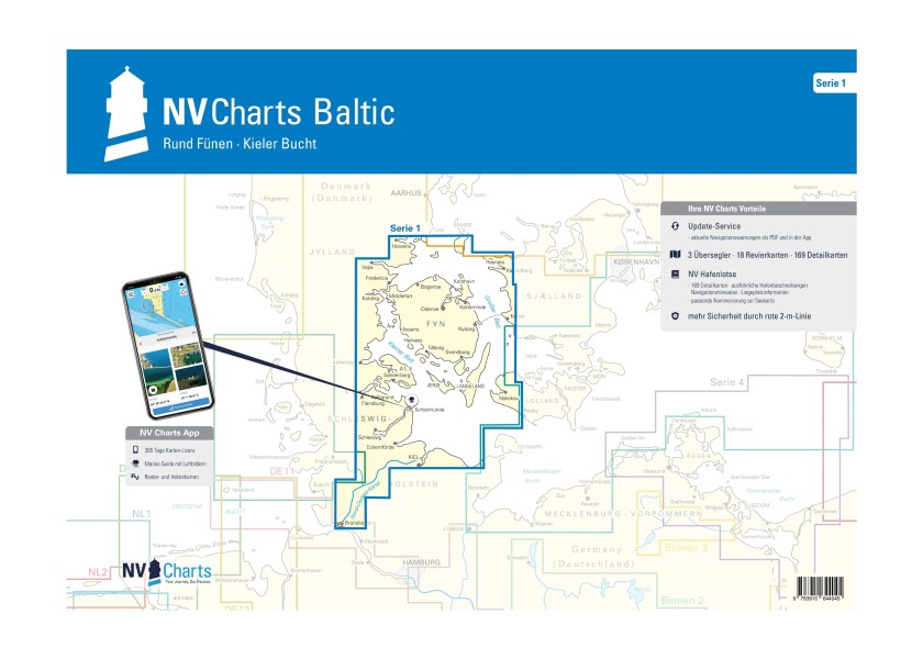 Купить NV VERLAG 1101 NV Plano 1 - Раунд Фюн, Кильская бухта 7ft.ru в интернет магазине Семь Футов