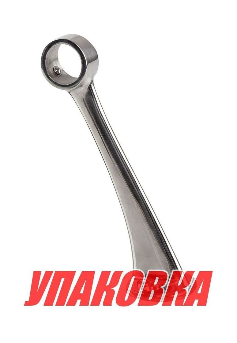 Купить Стойка поручня проходная под трубу 7/8 (22 мм), поперечная, высота 127 мм (упаковка из 10 шт.) Kofuku 66066_Kof_pkg_10 7ft.ru в интернет магазине Семь Футов