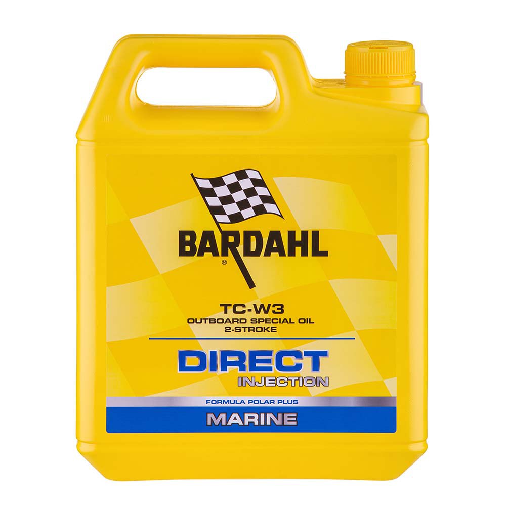 Bardahl 2316211 Direct Injection TC-W3 5L Подвесной двигатель 2 Инсульт Масло Бесцветный Yellow