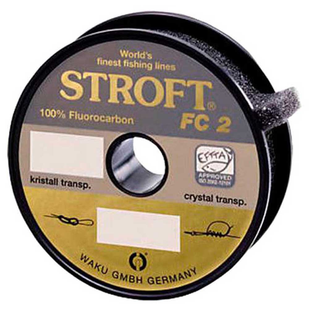 Stroft 2115/ST FC2 100 m Фторуглерод Золотистый Black 0.150 mm 