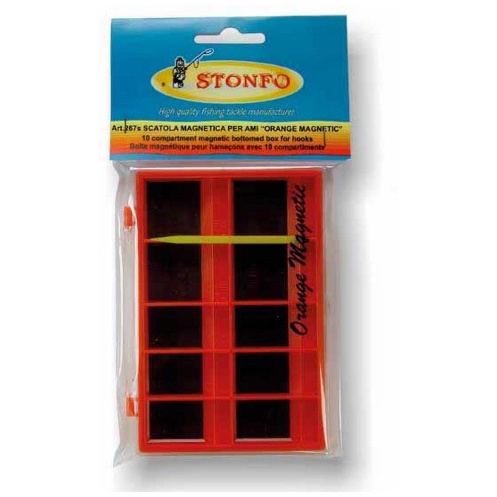 Stonfo 267S Магнитная коробка для снастей  Orange 12 x 8 x 1.3 cm 