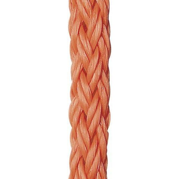 Poly ropes POL2203134408 Полиэтилен 350 m Веревка Оранжевый Orange 8 mm 