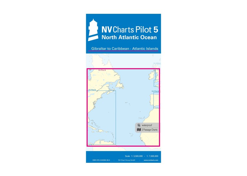 Купить NV VERLAG Passage Chart 5 North Atlantic - Gibraltar to the Caribbean, Atlantic Islands 24635-bvs 7ft.ru в интернет магазине Семь Футов