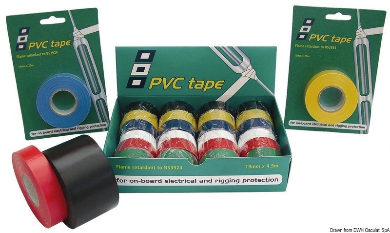 Купить Термостойкая изоляционная зелёная лента PSP Marine Tapes из ПВХ 19 мм 20 м, Osculati 65.116.53 7ft.ru в интернет магазине Семь Футов
