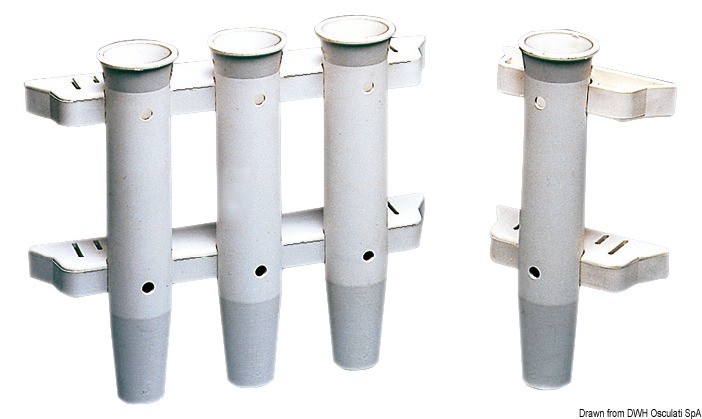 Купить Rod holder bulkhead mounting white plastic, 41.172.00 7ft.ru в интернет магазине Семь Футов