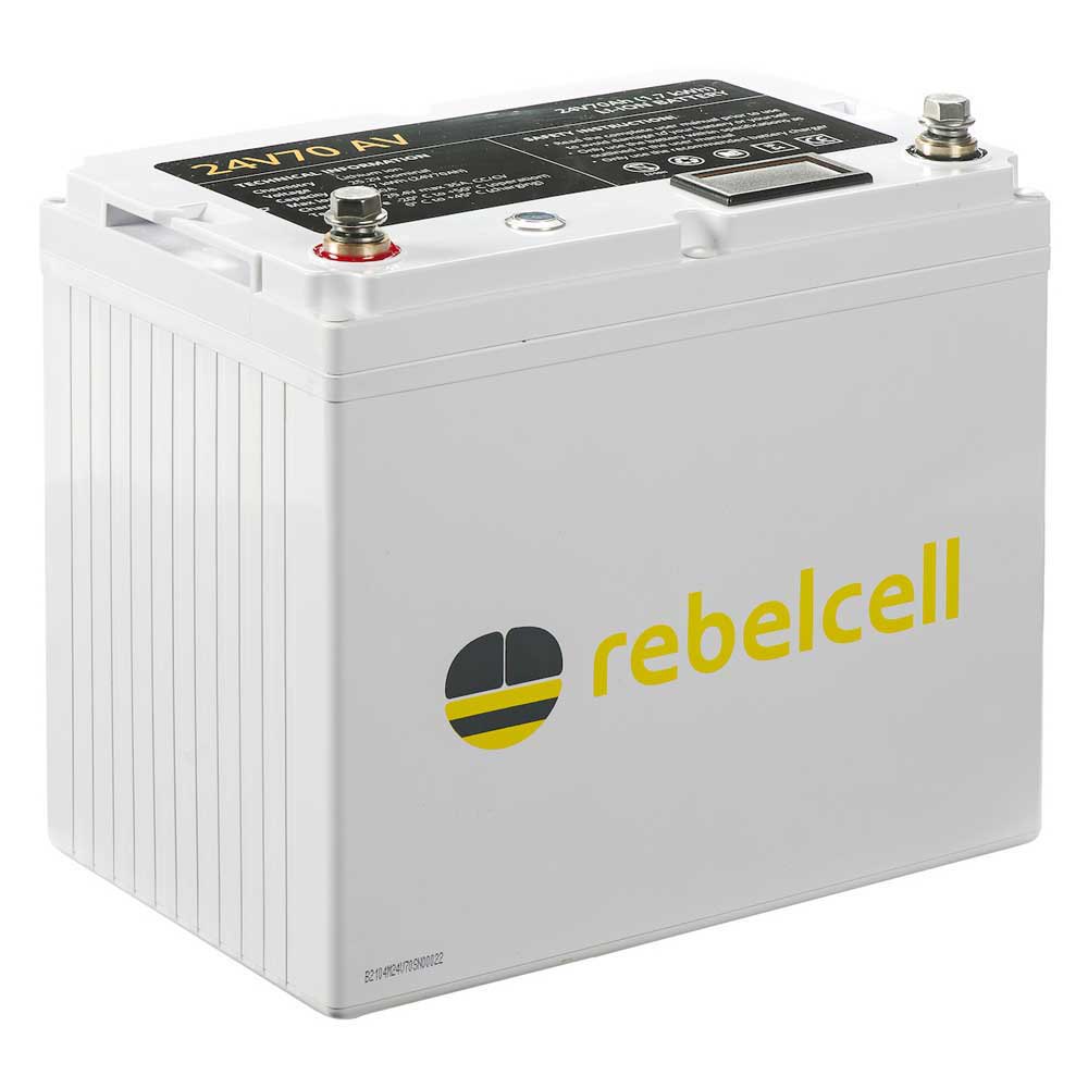 Rebelcell NBR-010 NBR-010 LI-ION 24V70 1.7 KWH Литиевая батарейка Бесцветный White
