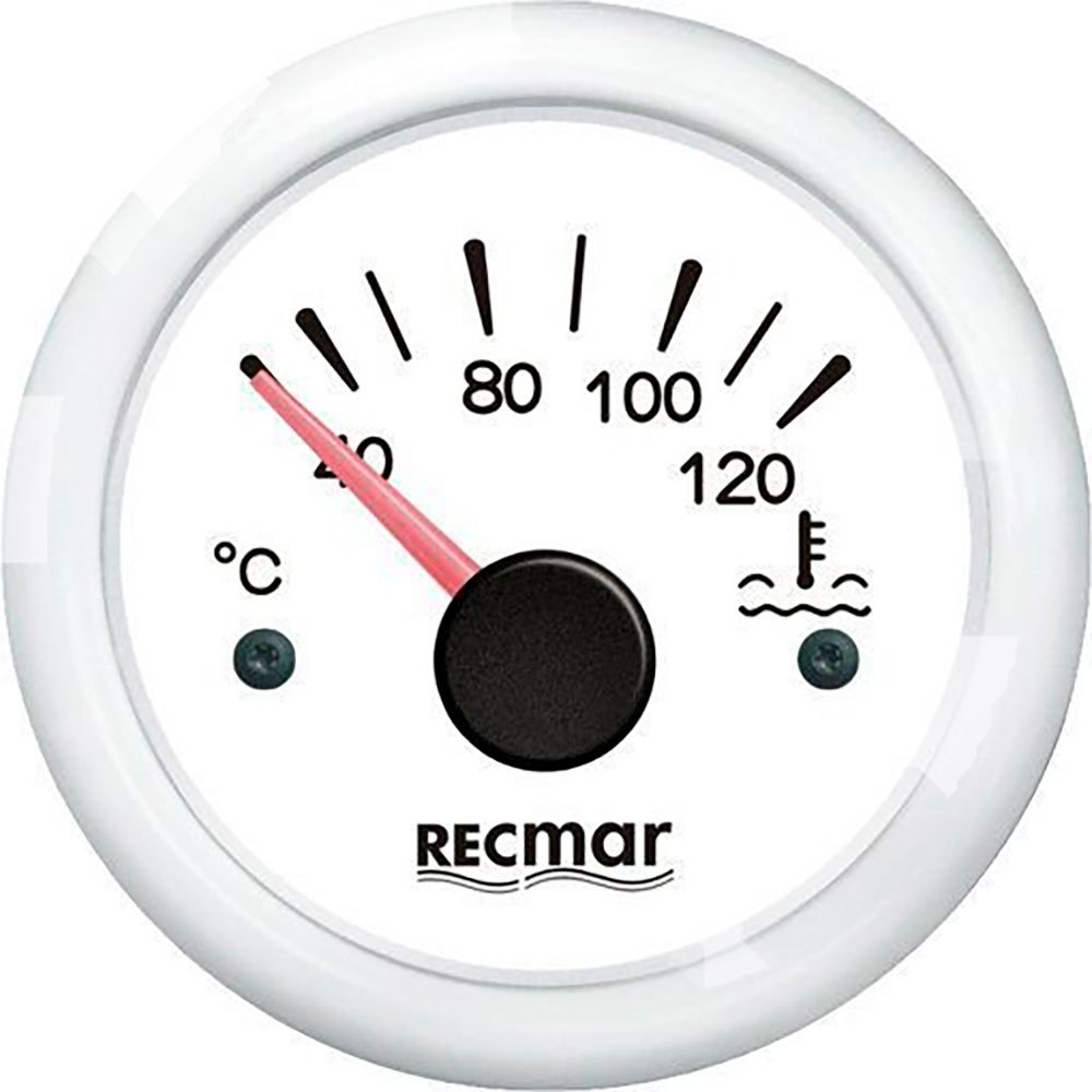 Recmar RECKY14304 40-120ºC Индикатор температуры воды Белая White 51 mm 