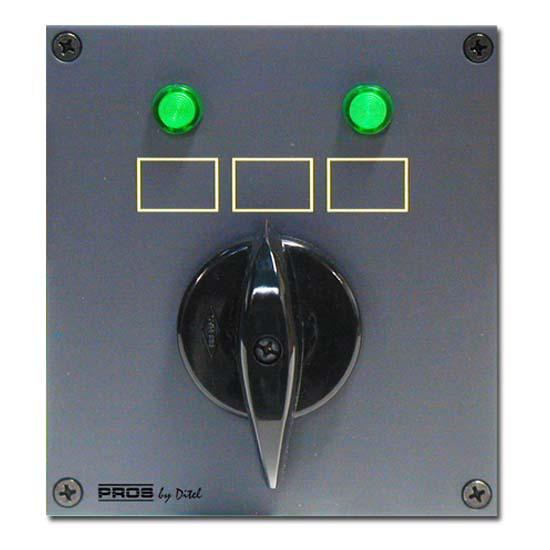 Pros PROSLSSC4 Power Selector Switch Серый  DC (63A) 2 Poles 3 Positions 1-0-2 24V 