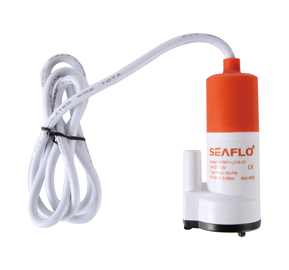 Купить Помпа водоподающая для умывальника, 12 В, 16LPM (16 л/мин), SeaFlo SFSP1L01601 7ft.ru в интернет магазине Семь Футов