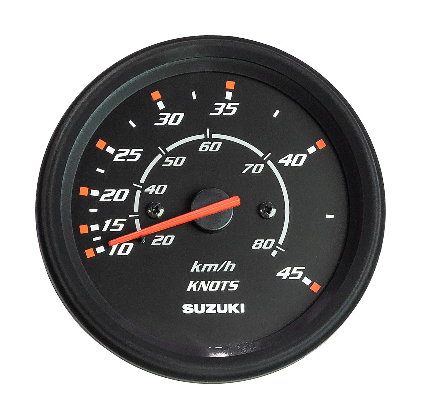 Купить Спидометр Suzuki 4\", 80 км/ч, 45 узлов, черный 3410093J42000 7ft.ru в интернет магазине Семь Футов