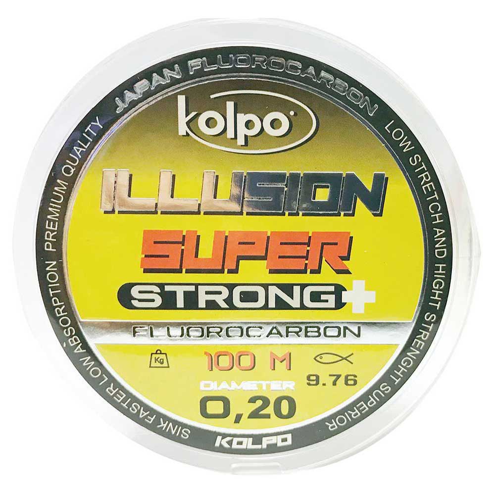 Kolpo 0450001-40 Illusion Super Strong 100 m Фторуглерод Clear 0.400 mm