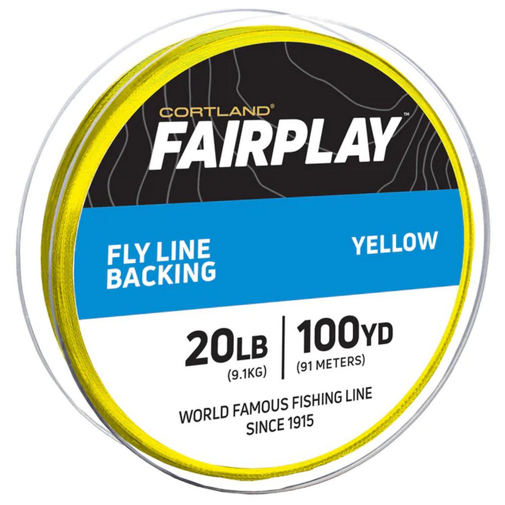 Cortland 146839 Fairplay Backing Нахлыстовая Леска Yellow 20 Lbs 