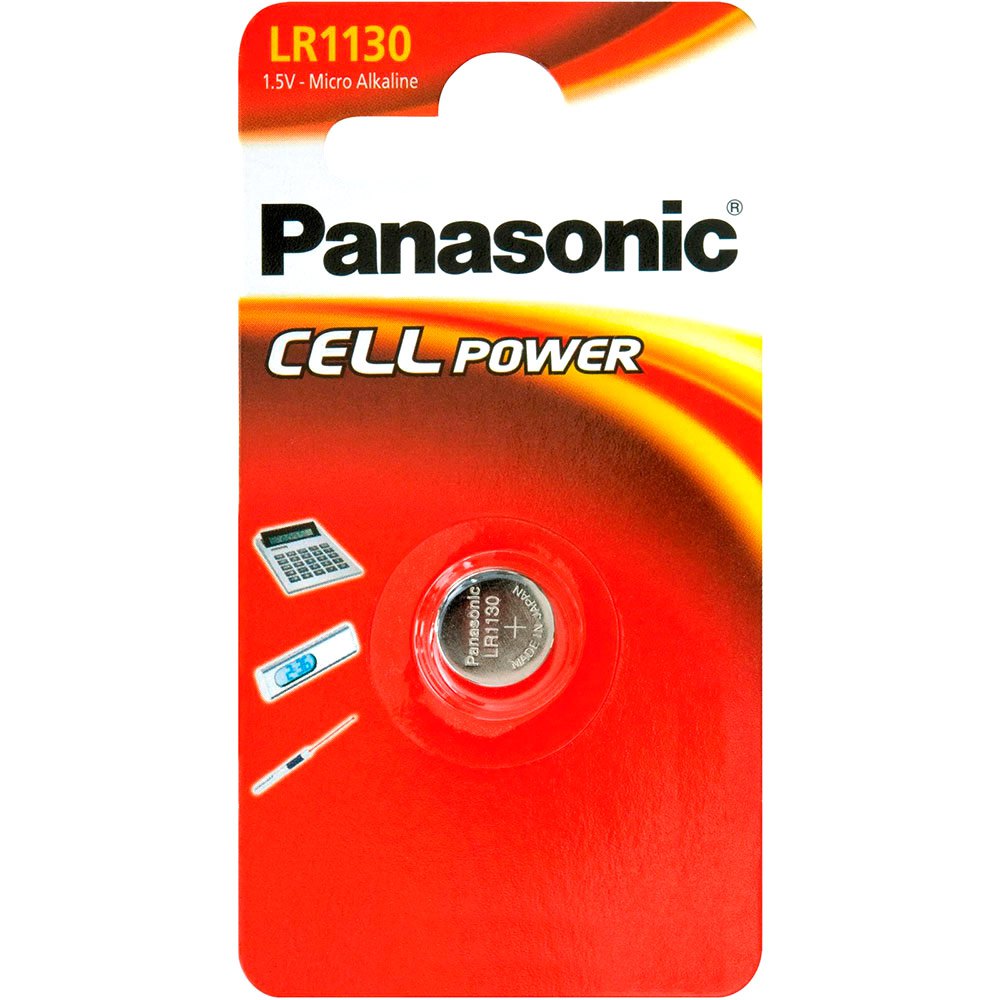 Panasonic LR1130L/1BP 1 LR 1130 Аккумуляторы Серебристый Silver