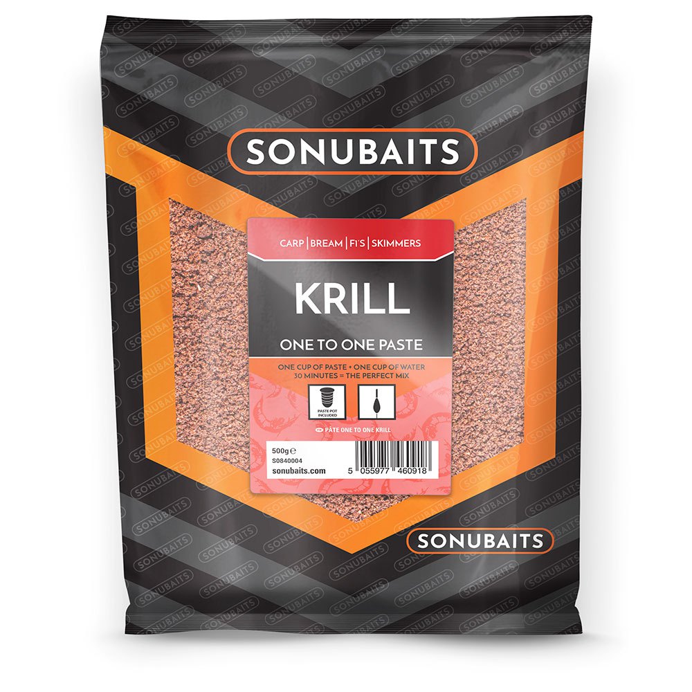 Sonubaits S1840004 One To One Paste Krill Прикормка Бесцветный Brown