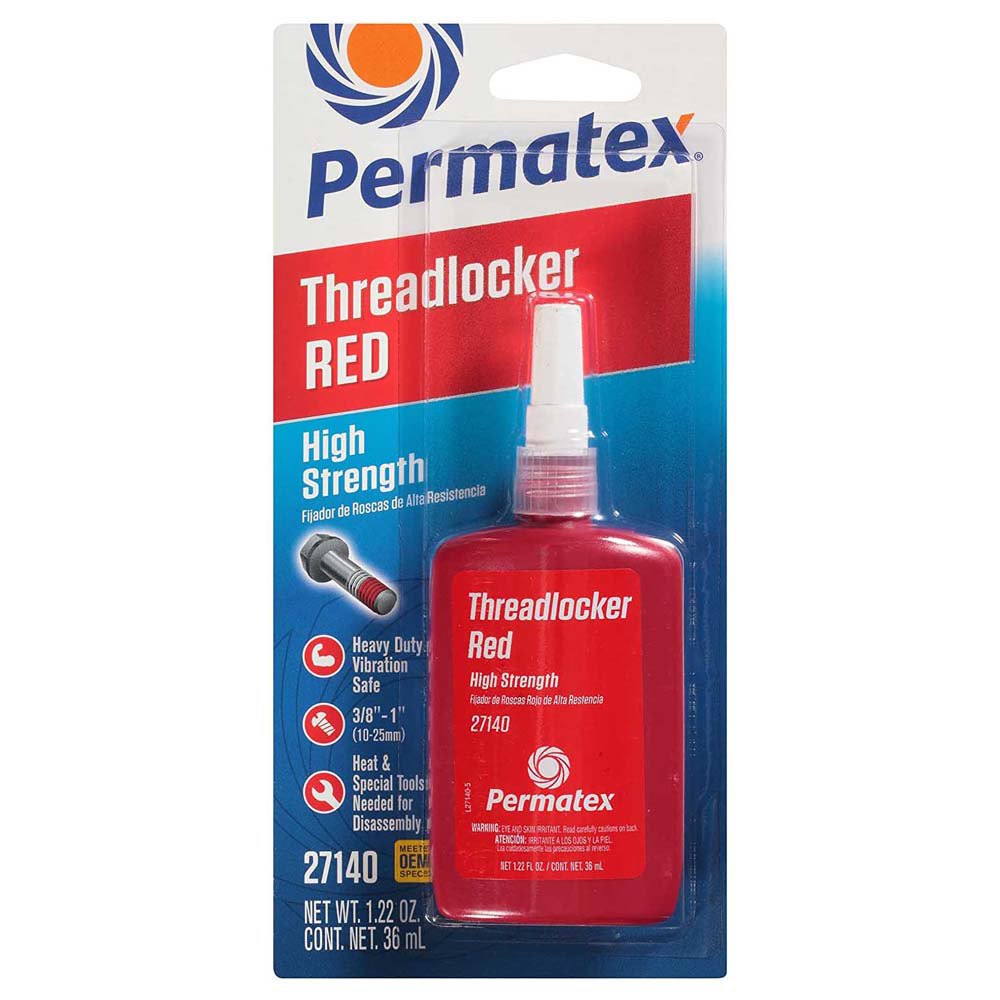Permatex 180-27140 271 Фиксатор резьбы 36ml Красный Red