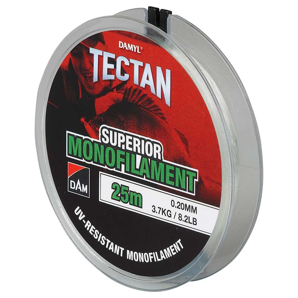DAM SVS66163 Tectan Superior Монофиламент 25 m Бесцветный Green Transparent 0.080 mm