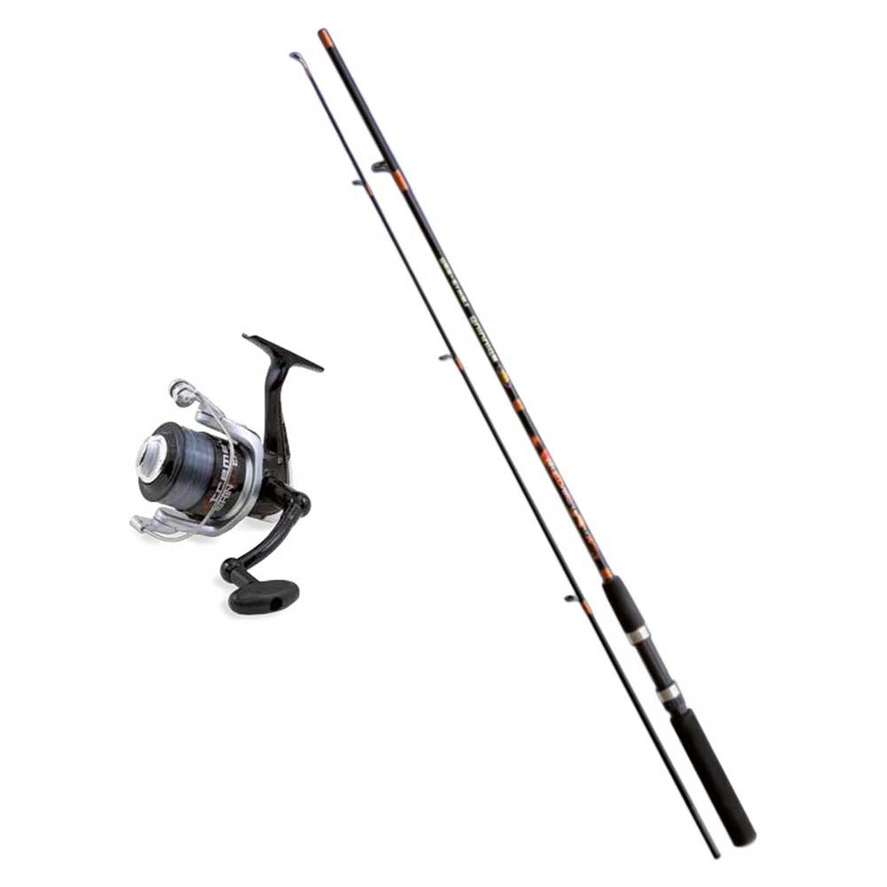 Lineaeffe 2015370 Combo Xtreme Fishing Spinning 3-25 gr Черный 1.80 m 