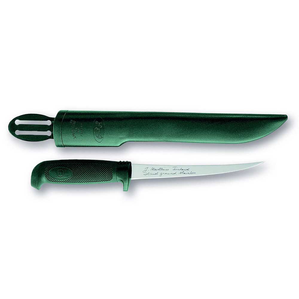 Marttiini MA22827010 827010 Филейный нож 15 см Зеленый Green / Silver