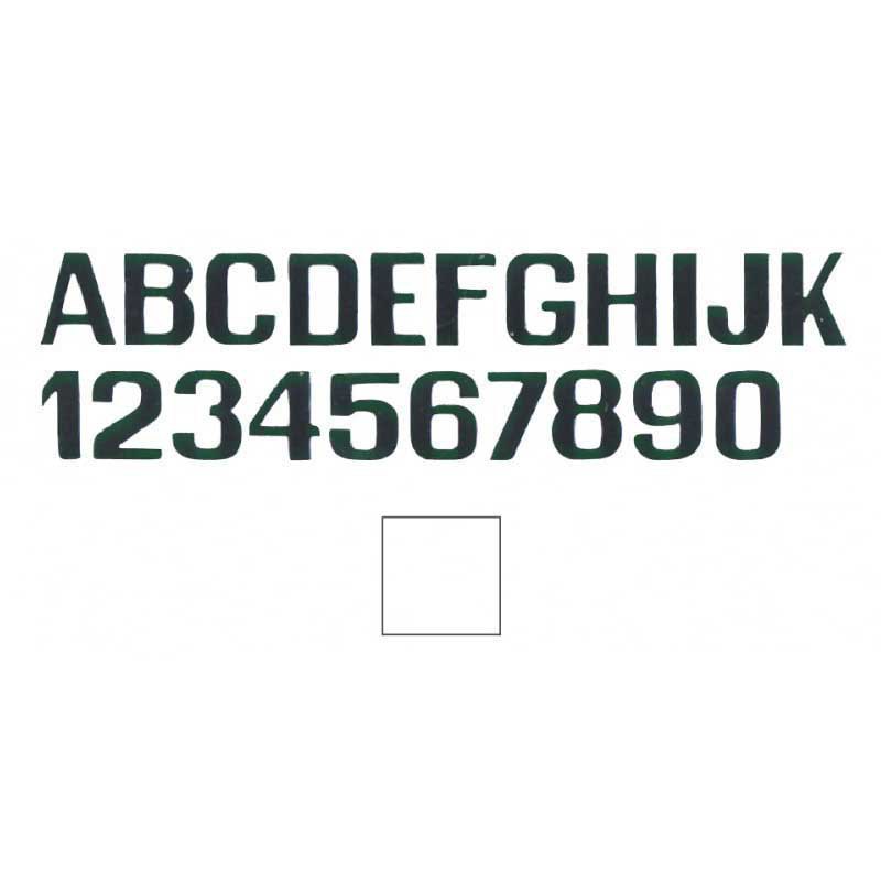 International letterfix 5959015T T Наклейки с буквами Белая White 200 mm 