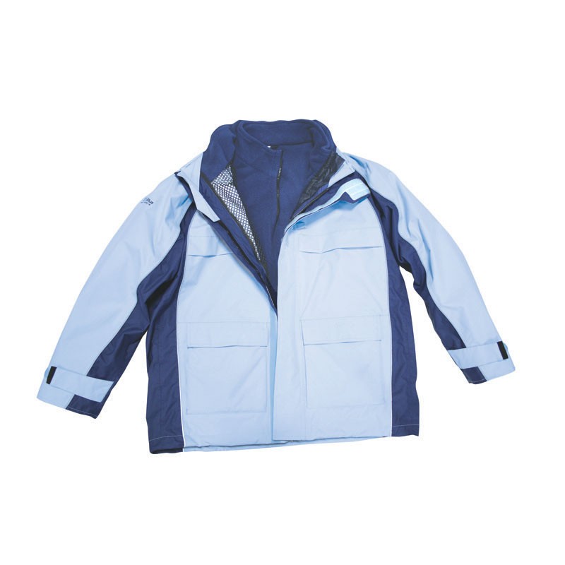Куртка 3 в 1 водонепроницаемая Lalizas Extreme Sail XS 40781 голубая/синяя размер S для прибрежного использования