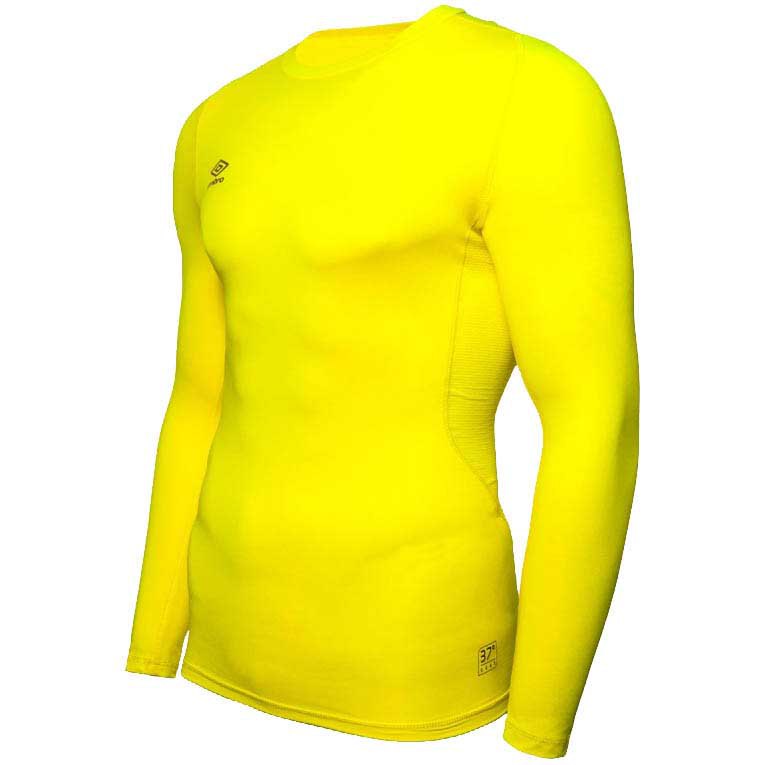 Umbro 64702U-CSU-XL Базовый слой с длинным рукавом Core Crew Желтый Fluor Yellow XL