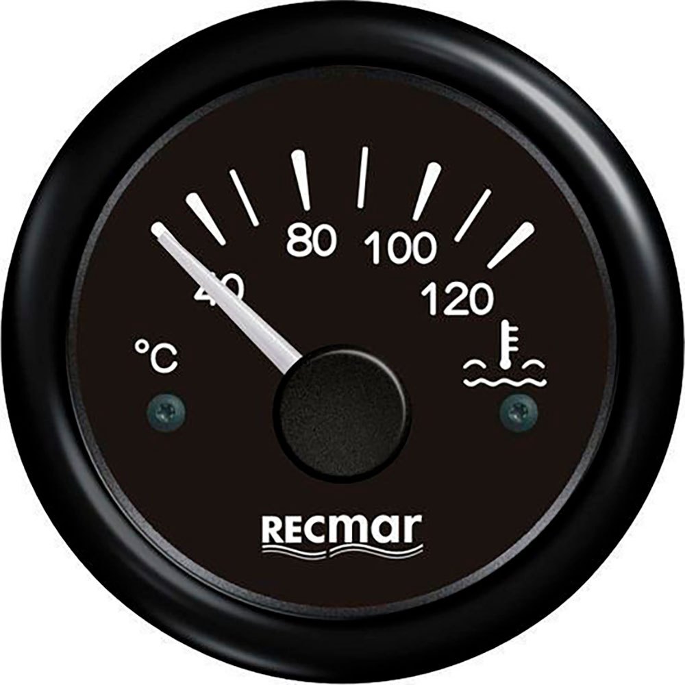Recmar RECKY14200 40-120ºC Индикатор температуры воды Черный Black 51 mm 