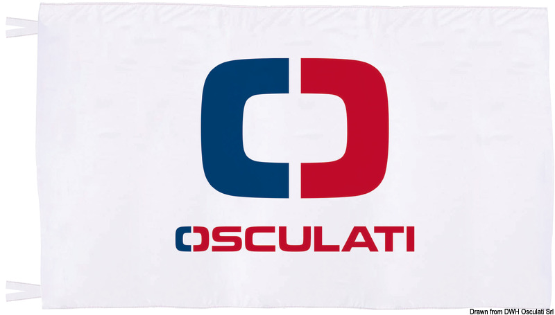 Купить Bandiera Osculati 100x150cm - 115g - Logo 2019, 70.199.23 7ft.ru в интернет магазине Семь Футов