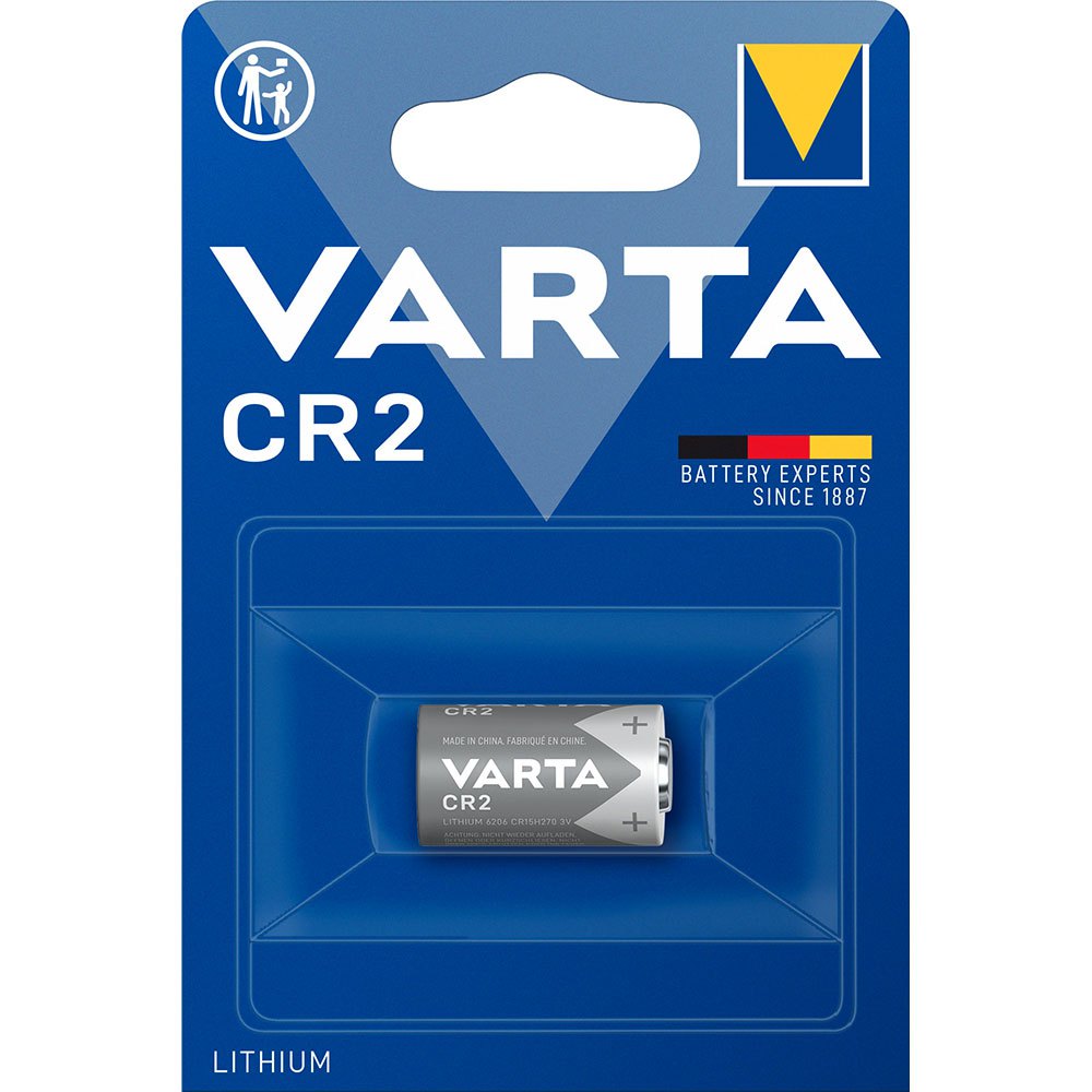 Varta 6206301401 CR 2 1 CR 2 Аккумуляторы Серый  Black