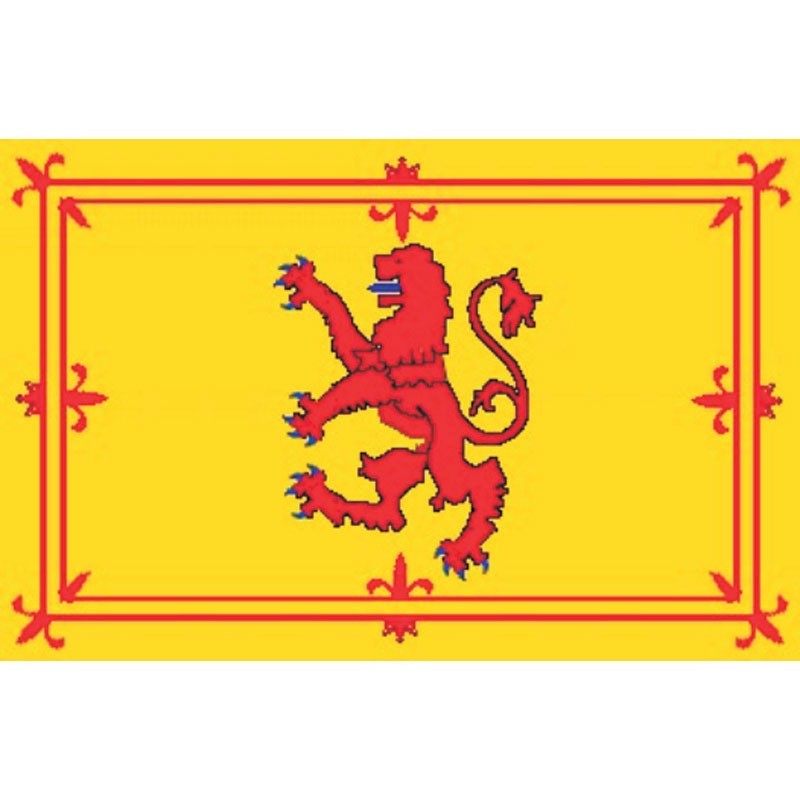 Флаг королей Шотландии гостевой Lalizas 11080 23 x 45 см