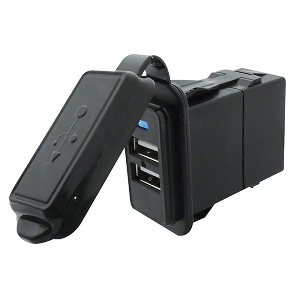 Seachoice 50-15069 Двойной USB зарядное устройство Черный Black 2.1A 